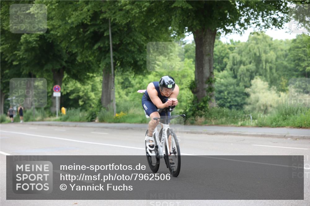 15.06.2025 - 7 Türme Triathlon Yannick Fuchs http://msf.ph/oto/7962506 15.06.2025 11:03:13 Radfahren  meine-sportfotos.de