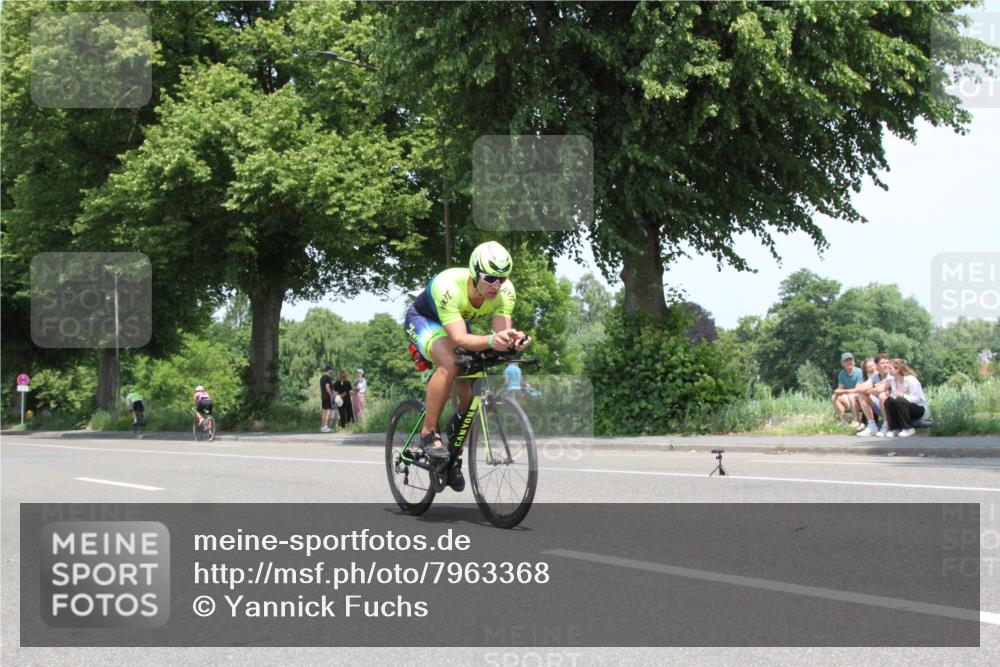 15.06.2025 - 7 Türme Triathlon Yannick Fuchs http://msf.ph/oto/7963368 15.06.2025 12:50:09 Radfahren  meine-sportfotos.de