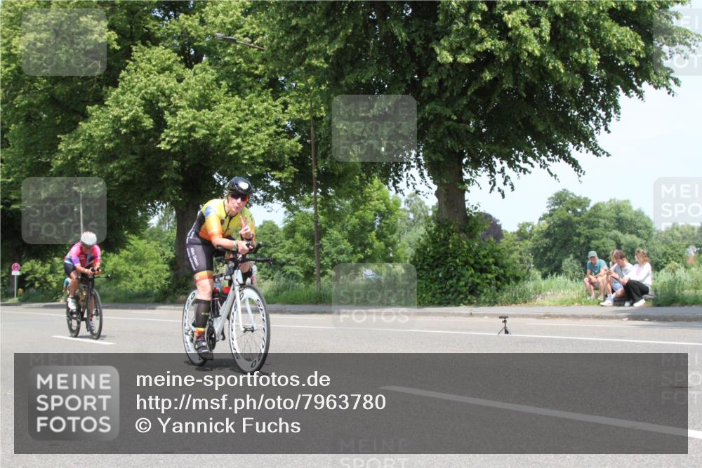 15.06.2025 - 7 Türme Triathlon Yannick Fuchs http://msf.ph/oto/7963780 15.06.2025 12:53:30 Radfahren  meine-sportfotos.de