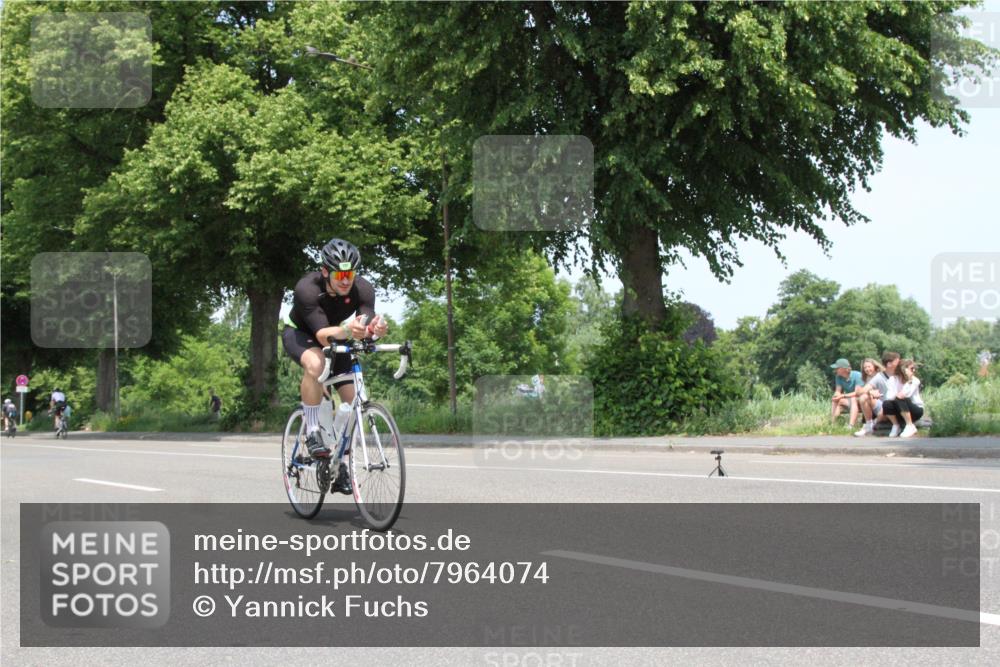 15.06.2025 - 7 Türme Triathlon Yannick Fuchs http://msf.ph/oto/7964074 15.06.2025 12:55:15 Radfahren  meine-sportfotos.de