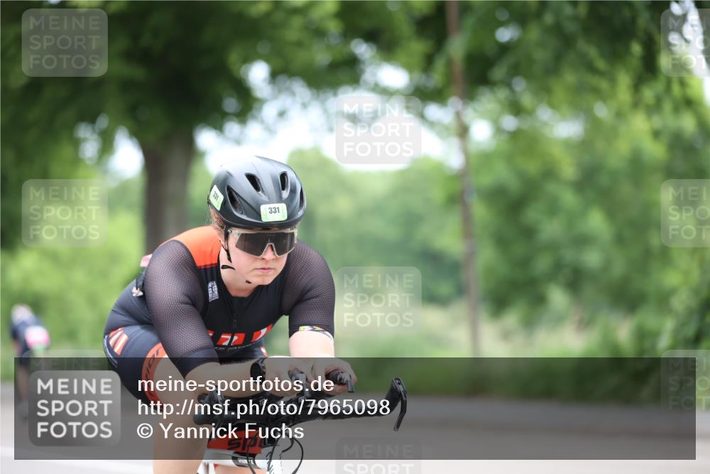 15.06.2025 - 7 Türme Triathlon Yannick Fuchs http://msf.ph/oto/7965098 15.06.2025 11:13:25 Radfahren  meine-sportfotos.de
