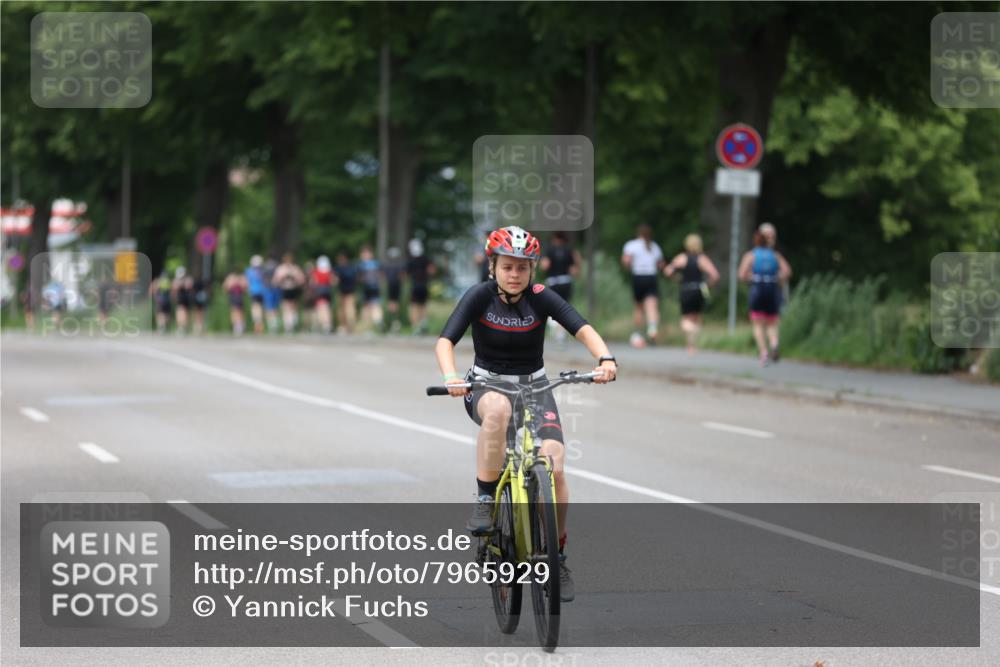 15.06.2025 - 7 Türme Triathlon Yannick Fuchs http://msf.ph/oto/7965929 15.06.2025 14:00:36 Radfahren 401 meine-sportfotos.de