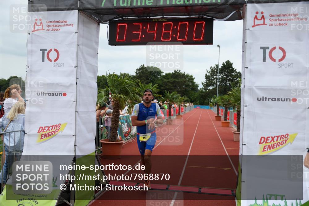 15.06.2025 - 7 Türme Triathlon Michael Strokosch http://msf.ph/oto/7968870 15.06.2025 13:47:59 Ziel 1171, 1182 meine-sportfotos.de