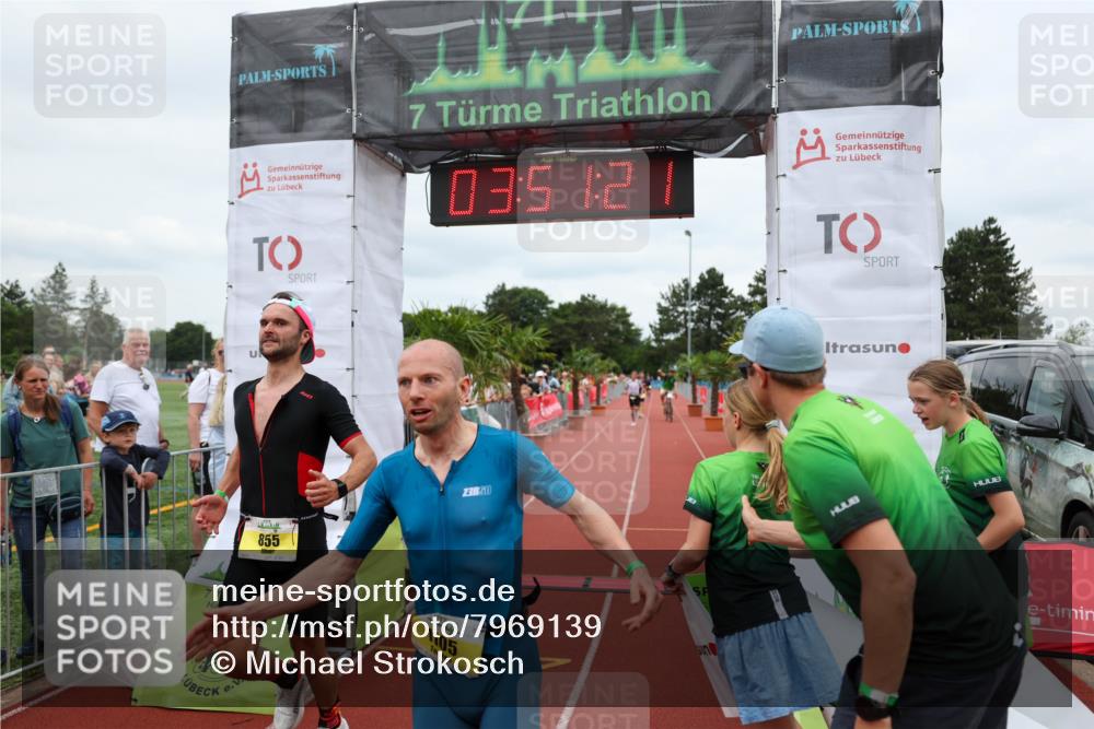 15.06.2025 - 7 Türme Triathlon Michael Strokosch http://msf.ph/oto/7969139 15.06.2025 13:51:20 Ziel 855, 1105 meine-sportfotos.de