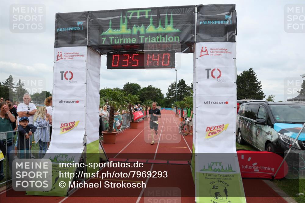 15.06.2025 - 7 Türme Triathlon Michael Strokosch http://msf.ph/oto/7969293 15.06.2025 13:51:40 Ziel 772, 842 meine-sportfotos.de