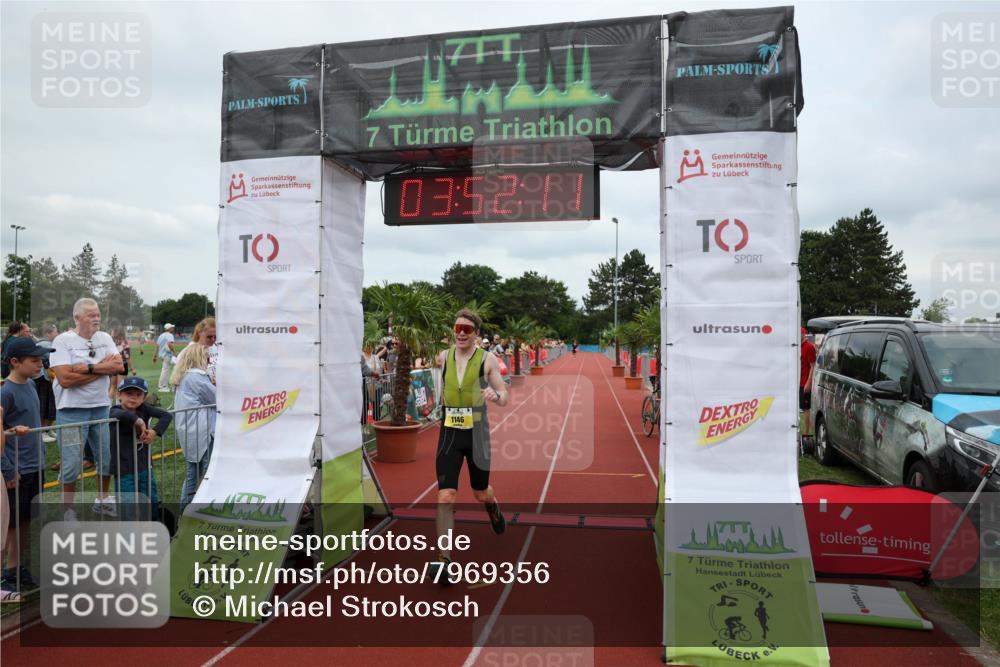 15.06.2025 - 7 Türme Triathlon Michael Strokosch http://msf.ph/oto/7969356 15.06.2025 13:52:11 Ziel 1146 meine-sportfotos.de