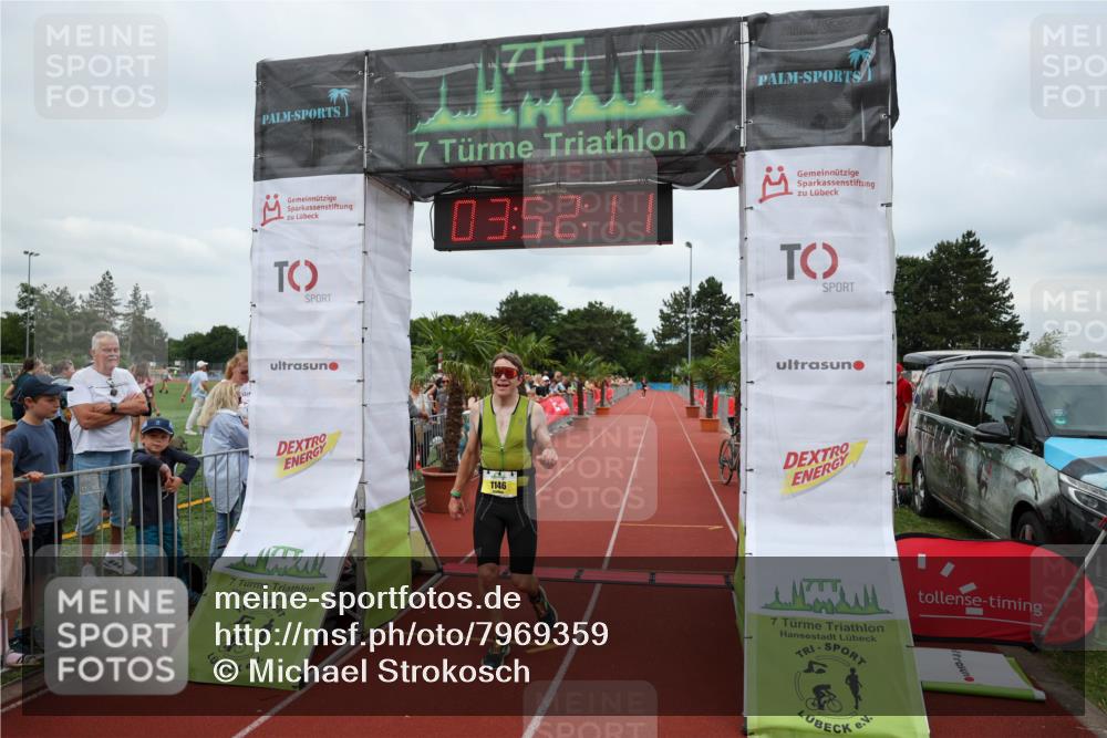 15.06.2025 - 7 Türme Triathlon Michael Strokosch http://msf.ph/oto/7969359 15.06.2025 13:52:11 Ziel 1146 meine-sportfotos.de