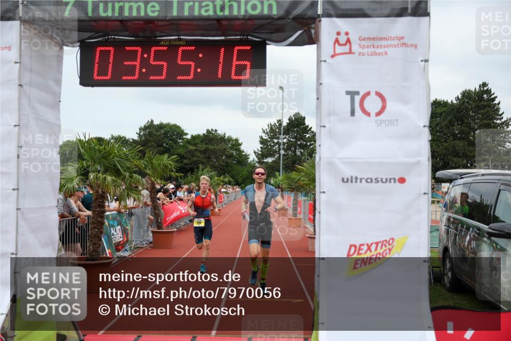 15.06.2025 - 7 Türme Triathlon Michael Strokosch http://msf.ph/oto/7970056 15.06.2025 13:55:16 Ziel 723, 872 meine-sportfotos.de