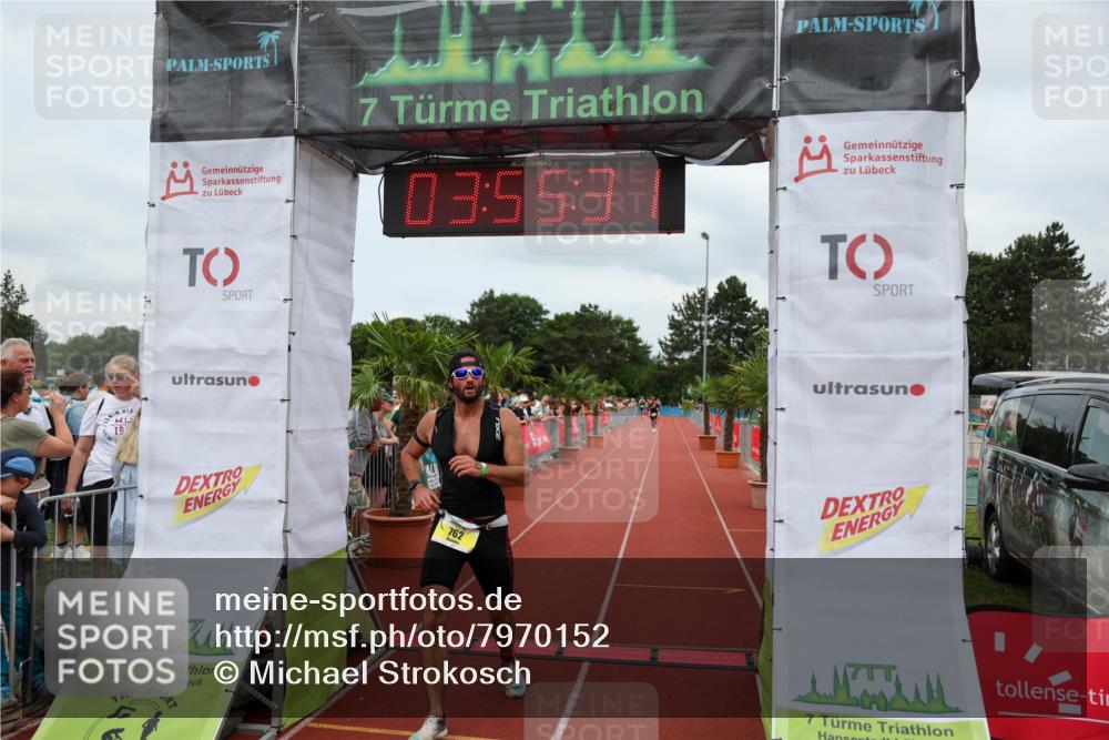 15.06.2025 - 7 Türme Triathlon Michael Strokosch http://msf.ph/oto/7970152 15.06.2025 13:55:31 Ziel 762 meine-sportfotos.de