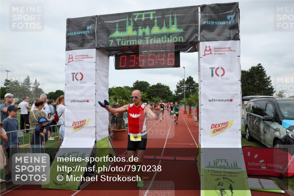 15.06.2025 - 7 Türme Triathlon Michael Strokosch http://msf.ph/oto/7970238 15.06.2025 13:55:45 Ziel 455, 475, 745, 879, 935, 978, 1087, 1120 meine-sportfotos.de