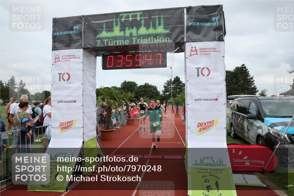 15.06.2025 - 7 Türme Triathlon Michael Strokosch http://msf.ph/oto/7970248 15.06.2025 13:55:47 Ziel 455, 475, 745, 879, 935, 978, 1087, 1120 meine-sportfotos.de