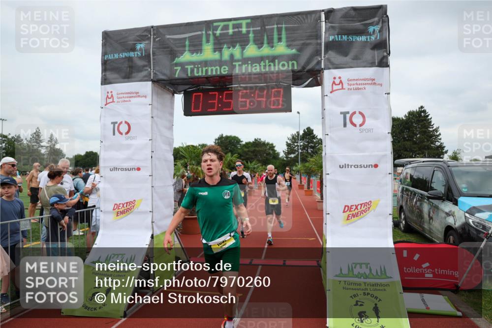 15.06.2025 - 7 Türme Triathlon Michael Strokosch http://msf.ph/oto/7970260 15.06.2025 13:55:48 Ziel 455, 475, 745, 879, 935, 978, 1087, 1120 meine-sportfotos.de