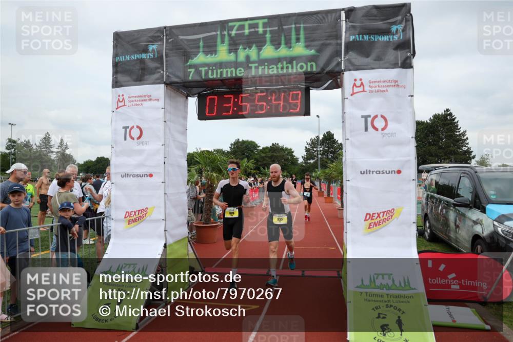 15.06.2025 - 7 Türme Triathlon Michael Strokosch http://msf.ph/oto/7970267 15.06.2025 13:55:48 Ziel 455, 475, 745, 879, 935, 978, 1087, 1120 meine-sportfotos.de