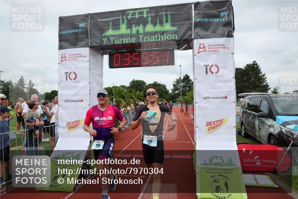 15.06.2025 - 7 Türme Triathlon Michael Strokosch http://msf.ph/oto/7970304 15.06.2025 13:55:50 Ziel 455, 475, 745, 879, 935, 978, 1064, 1087 meine-sportfotos.de