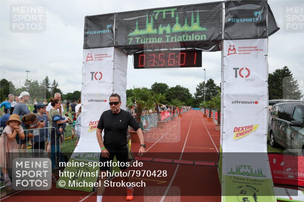 15.06.2025 - 7 Türme Triathlon Michael Strokosch http://msf.ph/oto/7970428 15.06.2025 13:56:01 Ziel 760, 1064, 1070, 1175 meine-sportfotos.de