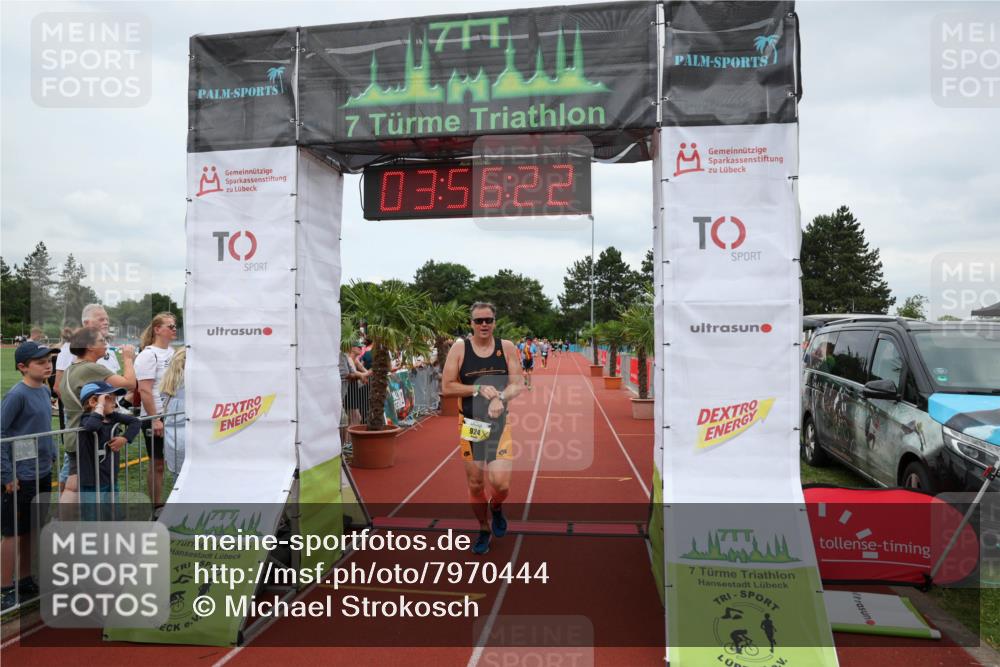 15.06.2025 - 7 Türme Triathlon Michael Strokosch http://msf.ph/oto/7970444 15.06.2025 13:56:22 Ziel 904, 924 meine-sportfotos.de