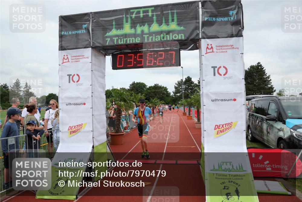 15.06.2025 - 7 Türme Triathlon Michael Strokosch http://msf.ph/oto/7970479 15.06.2025 13:56:27 Ziel 410, 904, 924 meine-sportfotos.de