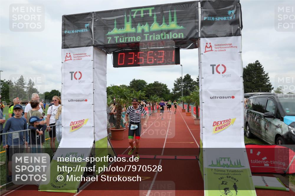 15.06.2025 - 7 Türme Triathlon Michael Strokosch http://msf.ph/oto/7970528 15.06.2025 13:56:31 Ziel 410, 741, 904, 1025 meine-sportfotos.de