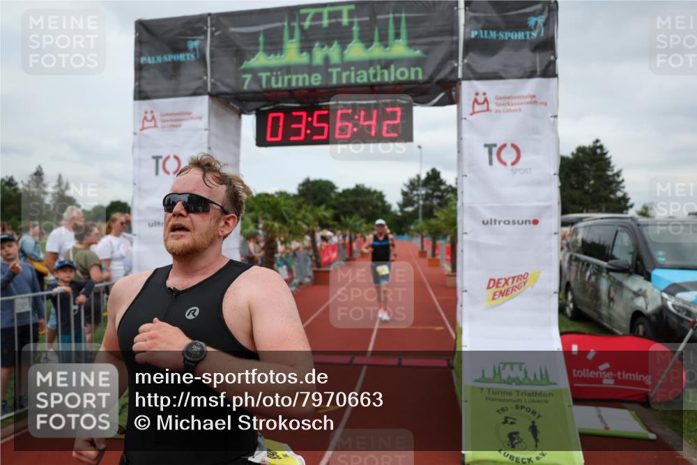 15.06.2025 - 7 Türme Triathlon Michael Strokosch http://msf.ph/oto/7970663 15.06.2025 13:56:42 Ziel 658, 769, 896, 996, 1029 meine-sportfotos.de