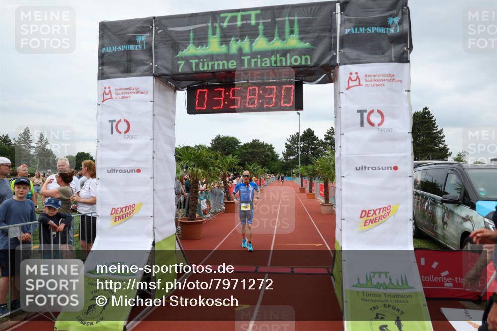 15.06.2025 - 7 Türme Triathlon Michael Strokosch http://msf.ph/oto/7971272 15.06.2025 13:58:29 Ziel 776, 851, 973 meine-sportfotos.de