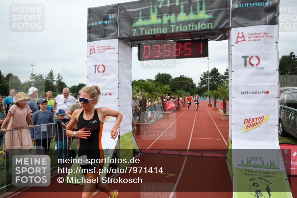 15.06.2025 - 7 Türme Triathlon Michael Strokosch http://msf.ph/oto/7971414 15.06.2025 13:58:51 Ziel 191, 805, 1111 meine-sportfotos.de