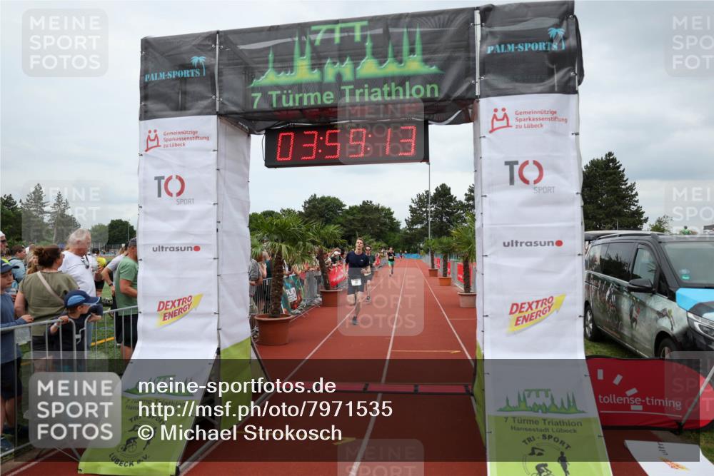 15.06.2025 - 7 Türme Triathlon Michael Strokosch http://msf.ph/oto/7971535 15.06.2025 13:59:13 Ziel 157, 609, 1019 meine-sportfotos.de
