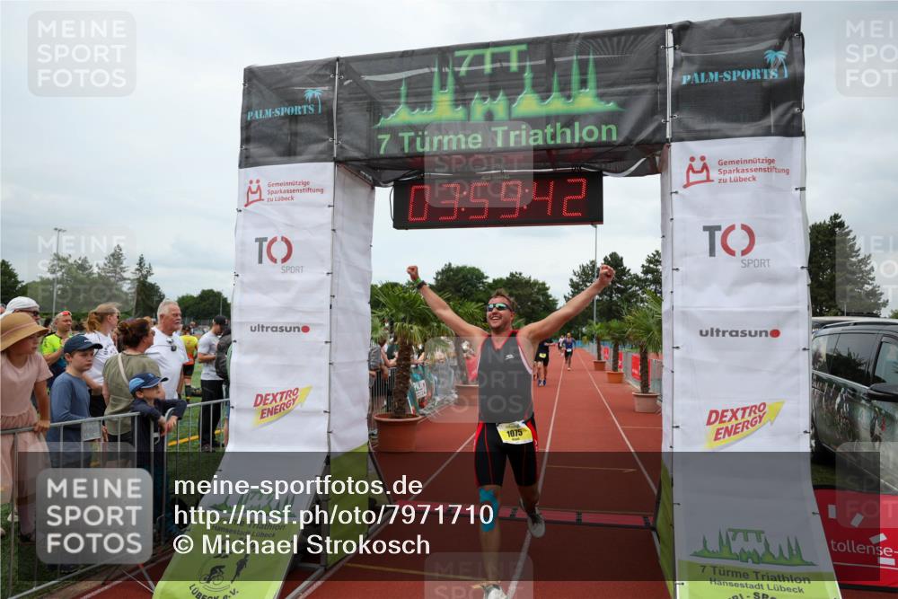 15.06.2025 - 7 Türme Triathlon Michael Strokosch http://msf.ph/oto/7971710 15.06.2025 13:59:42 Ziel 792, 952, 1075, 1193 meine-sportfotos.de
