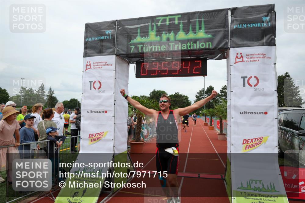 15.06.2025 - 7 Türme Triathlon Michael Strokosch http://msf.ph/oto/7971715 15.06.2025 13:59:42 Ziel 792, 952, 1075, 1193 meine-sportfotos.de