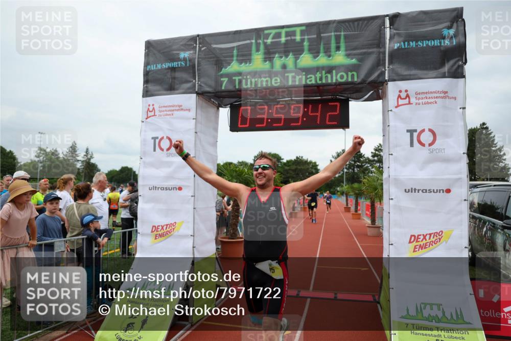 15.06.2025 - 7 Türme Triathlon Michael Strokosch http://msf.ph/oto/7971722 15.06.2025 13:59:42 Ziel 792, 952, 1075, 1193 meine-sportfotos.de