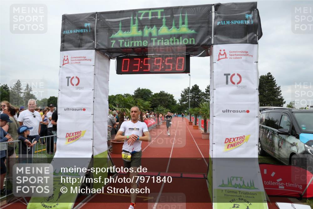 15.06.2025 - 7 Türme Triathlon Michael Strokosch http://msf.ph/oto/7971840 15.06.2025 13:59:50 Ziel 611, 775, 792, 812, 1193 meine-sportfotos.de