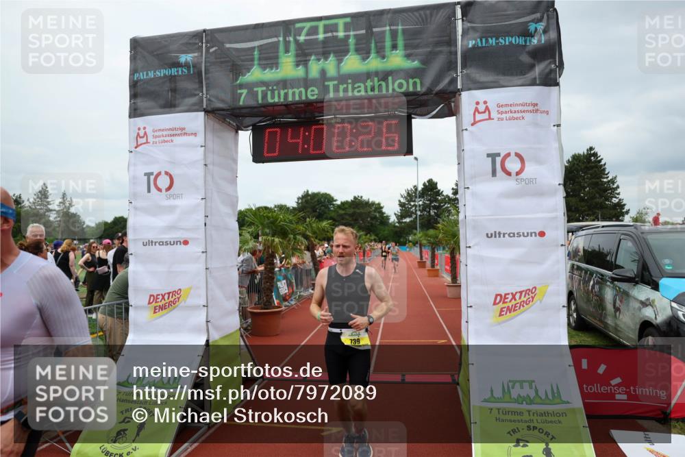 15.06.2025 - 7 Türme Triathlon Michael Strokosch http://msf.ph/oto/7972089 15.06.2025 14:00:26 Ziel 551, 739, 942, 1073, 1132, 1143 meine-sportfotos.de