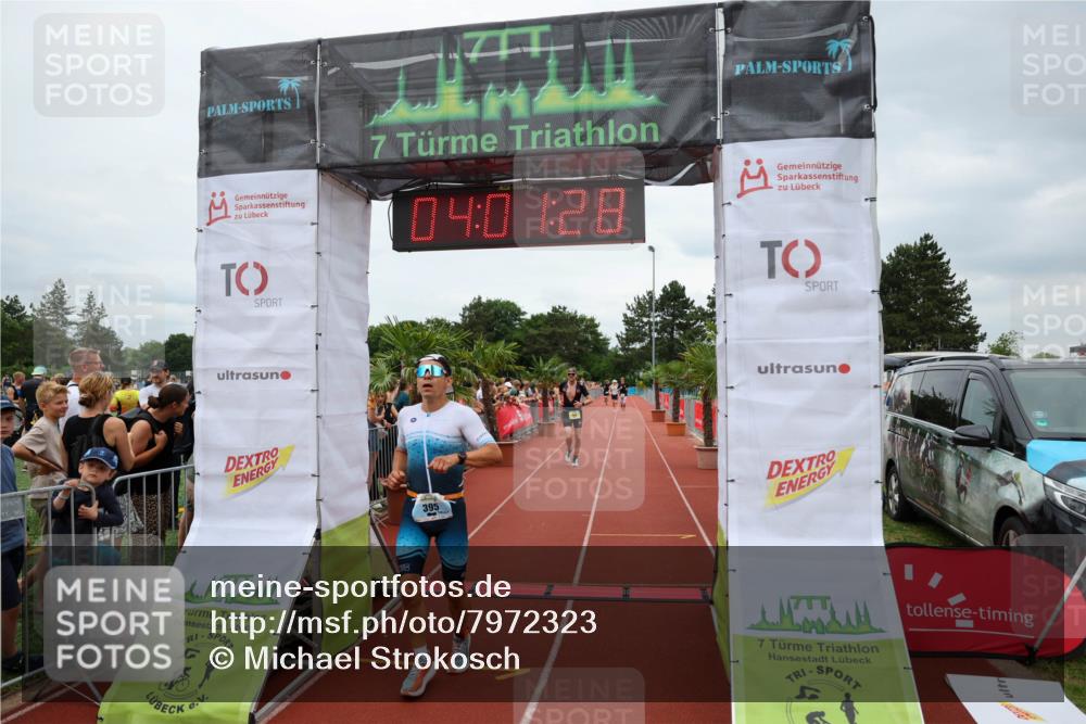 15.06.2025 - 7 Türme Triathlon Michael Strokosch http://msf.ph/oto/7972323 15.06.2025 14:01:28 Ziel 395, 840, 859 meine-sportfotos.de