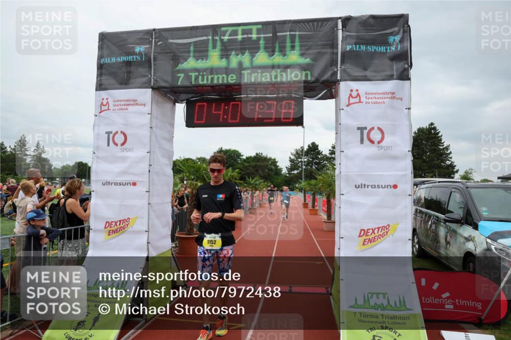 15.06.2025 - 7 Türme Triathlon Michael Strokosch http://msf.ph/oto/7972438 15.06.2025 14:01:38 Ziel 740, 840, 915, 998, 1152, 1159 meine-sportfotos.de