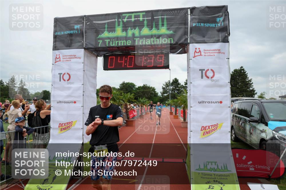 15.06.2025 - 7 Türme Triathlon Michael Strokosch http://msf.ph/oto/7972449 15.06.2025 14:01:38 Ziel 740, 840, 915, 998, 1152, 1159 meine-sportfotos.de