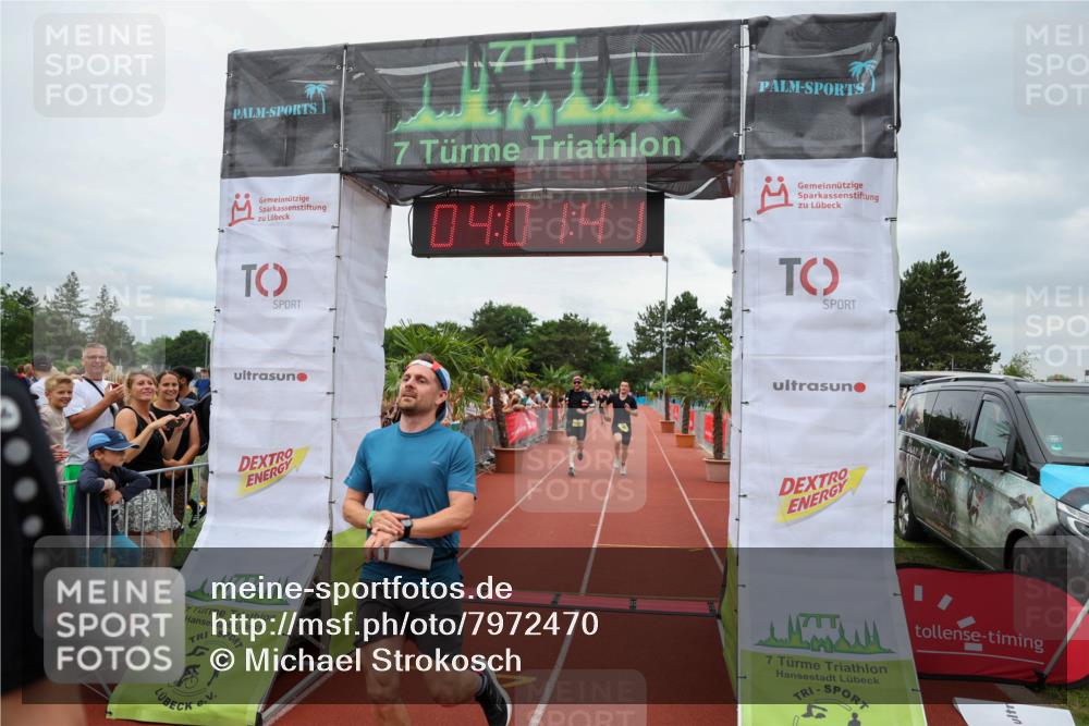 15.06.2025 - 7 Türme Triathlon Michael Strokosch http://msf.ph/oto/7972470 15.06.2025 14:01:40 Ziel 740, 915, 998, 1152, 1159 meine-sportfotos.de
