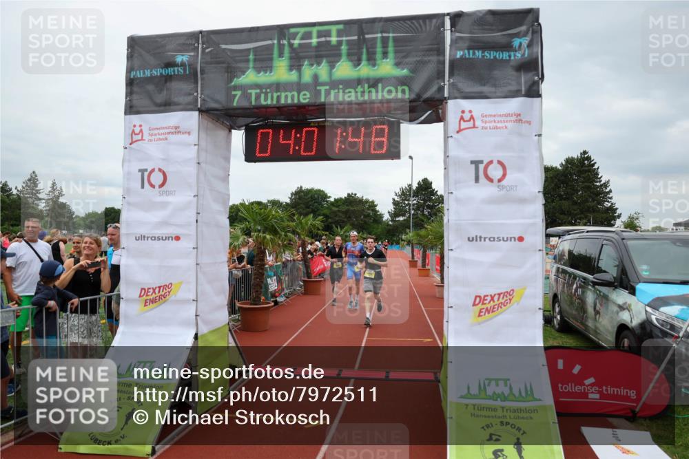 15.06.2025 - 7 Türme Triathlon Michael Strokosch http://msf.ph/oto/7972511 15.06.2025 14:01:48 Ziel 915, 998, 1006, 1033, 1095 meine-sportfotos.de
