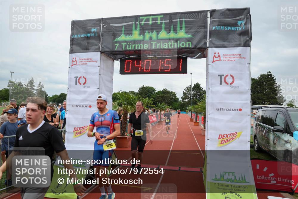 15.06.2025 - 7 Türme Triathlon Michael Strokosch http://msf.ph/oto/7972554 15.06.2025 14:01:51 Ziel 784, 1006, 1033, 1095 meine-sportfotos.de