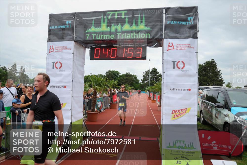 15.06.2025 - 7 Türme Triathlon Michael Strokosch http://msf.ph/oto/7972581 15.06.2025 14:01:53 Ziel 784, 1006, 1033, 1095 meine-sportfotos.de