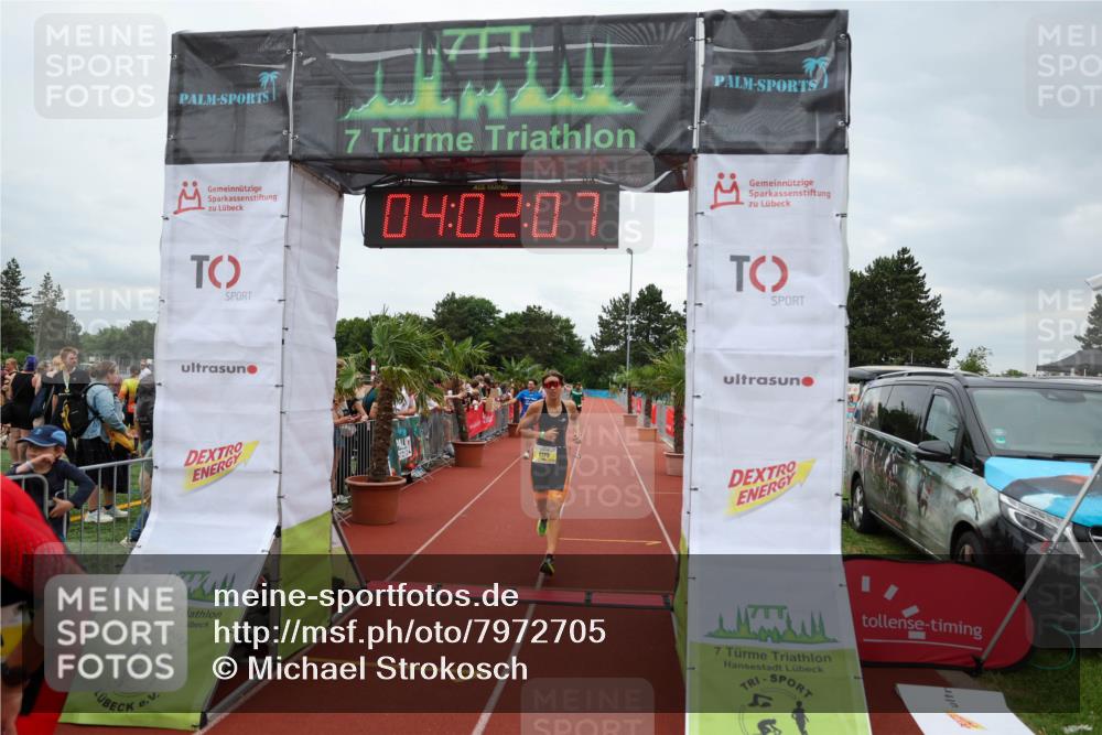15.06.2025 - 7 Türme Triathlon Michael Strokosch http://msf.ph/oto/7972705 15.06.2025 14:02:07 Ziel 629, 880, 1123, 1142, 1149 meine-sportfotos.de