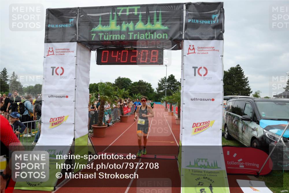 15.06.2025 - 7 Türme Triathlon Michael Strokosch http://msf.ph/oto/7972708 15.06.2025 14:02:07 Ziel 629, 880, 1123, 1142, 1149 meine-sportfotos.de