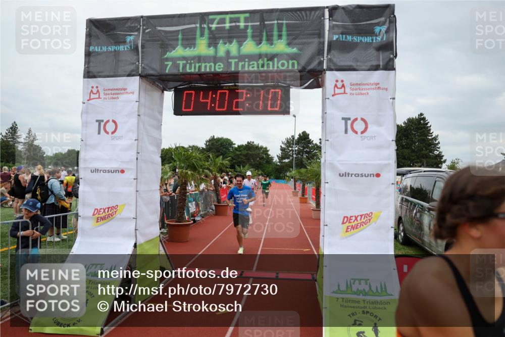 15.06.2025 - 7 Türme Triathlon Michael Strokosch http://msf.ph/oto/7972730 15.06.2025 14:02:09 Ziel 629, 880, 963, 1123, 1142 meine-sportfotos.de