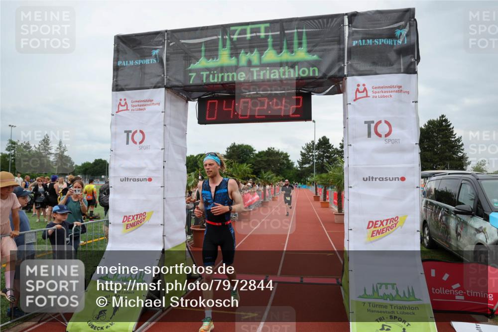 15.06.2025 - 7 Türme Triathlon Michael Strokosch http://msf.ph/oto/7972844 15.06.2025 14:02:42 Ziel 371, 504, 793, 1023 meine-sportfotos.de