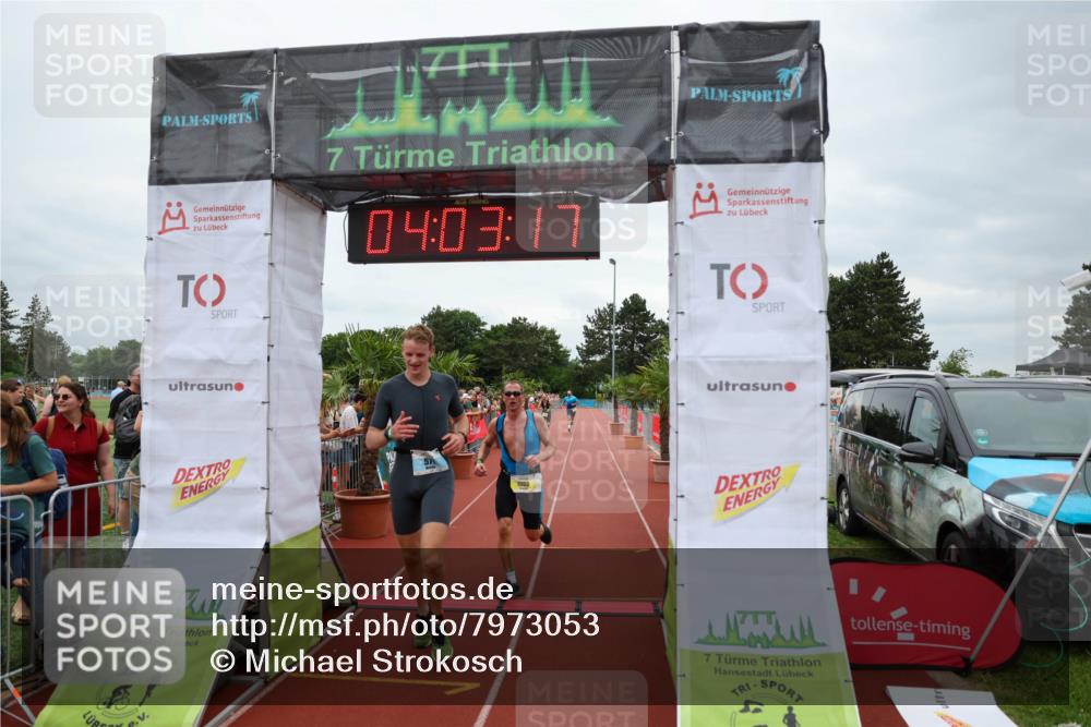 15.06.2025 - 7 Türme Triathlon Michael Strokosch http://msf.ph/oto/7973053 15.06.2025 14:03:17 Ziel 366, 571, 709, 1060, 1088 meine-sportfotos.de