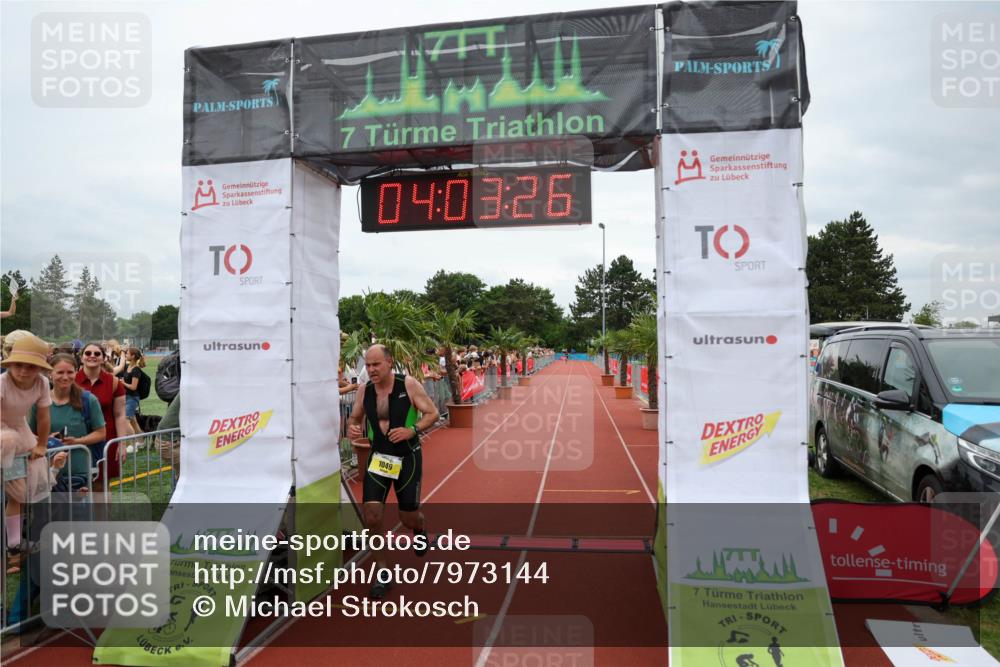 15.06.2025 - 7 Türme Triathlon Michael Strokosch http://msf.ph/oto/7973144 15.06.2025 14:03:26 Ziel 773, 1049 meine-sportfotos.de