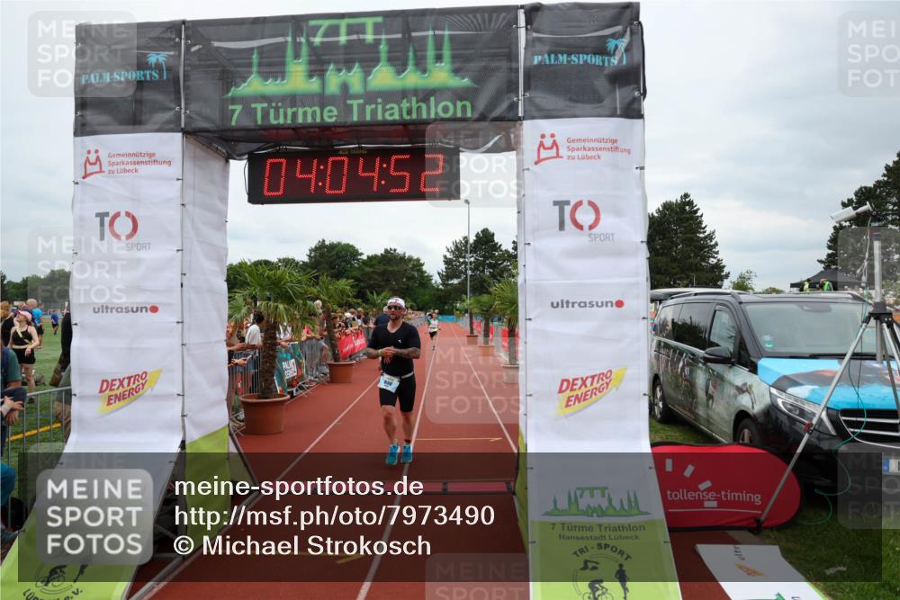 15.06.2025 - 7 Türme Triathlon Michael Strokosch http://msf.ph/oto/7973490 15.06.2025 14:04:52 Ziel 630, 837 meine-sportfotos.de