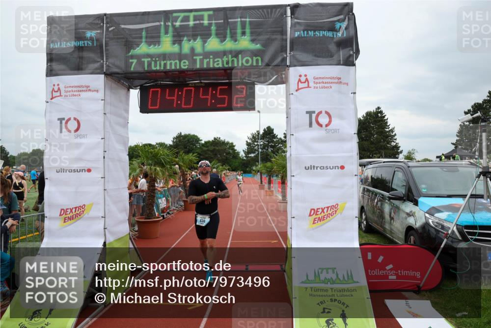 15.06.2025 - 7 Türme Triathlon Michael Strokosch http://msf.ph/oto/7973496 15.06.2025 14:04:52 Ziel 630, 837 meine-sportfotos.de