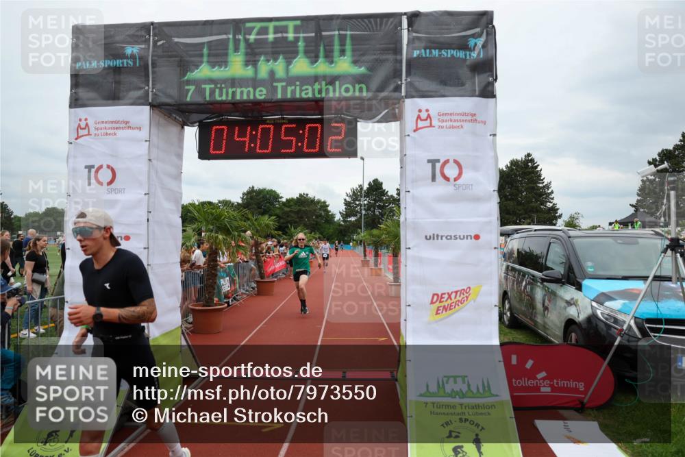 15.06.2025 - 7 Türme Triathlon Michael Strokosch http://msf.ph/oto/7973550 15.06.2025 14:05:02 Ziel 439, 837, 1024 meine-sportfotos.de