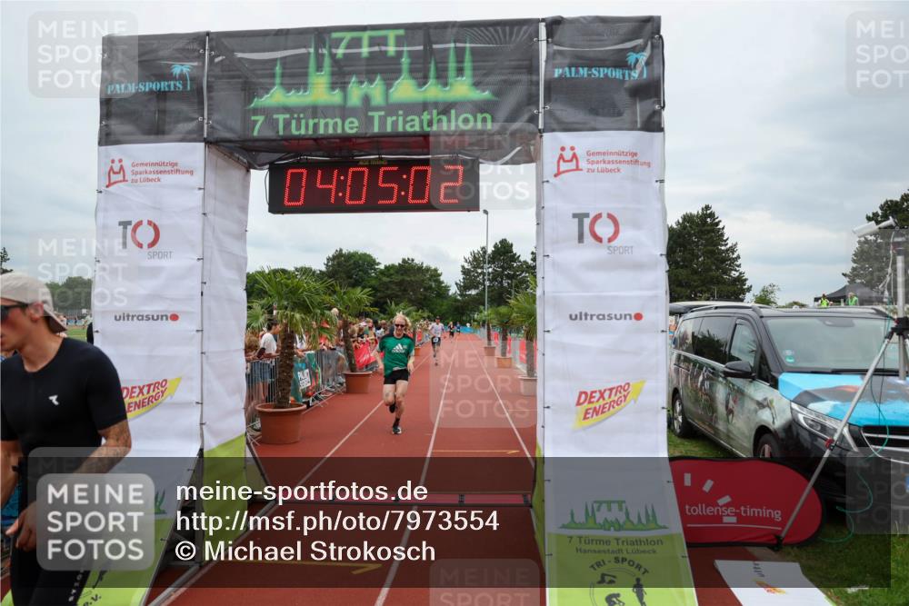 15.06.2025 - 7 Türme Triathlon Michael Strokosch http://msf.ph/oto/7973554 15.06.2025 14:05:02 Ziel 439, 837, 1024 meine-sportfotos.de