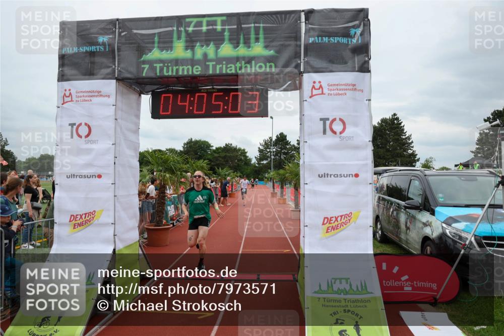 15.06.2025 - 7 Türme Triathlon Michael Strokosch http://msf.ph/oto/7973571 15.06.2025 14:05:03 Ziel 439, 465, 837, 1024 meine-sportfotos.de
