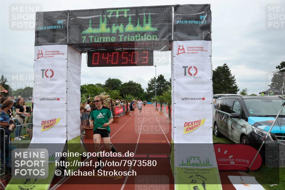 15.06.2025 - 7 Türme Triathlon Michael Strokosch http://msf.ph/oto/7973580 15.06.2025 14:05:03 Ziel 439, 465, 837, 1024 meine-sportfotos.de